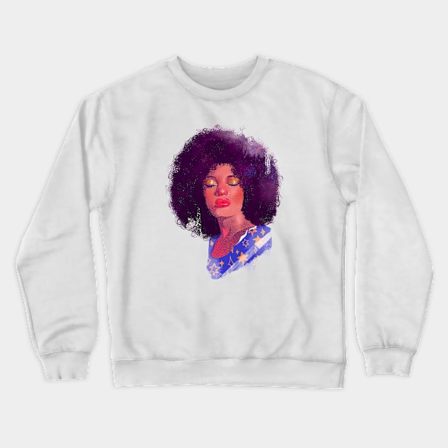 Black Girl Magic Crewneck Sweatshirt by megglester